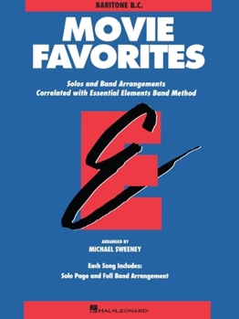 Paperback Essential Elements Movie Favorites - Baritone B.C. Book