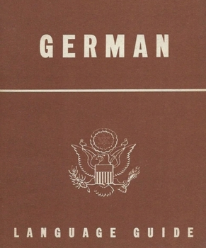 United States Army German Language Guide Book TM 30-306