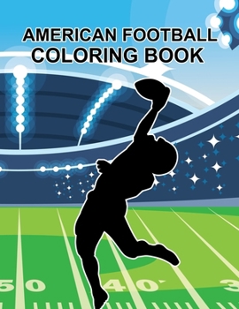 Paperback American Football coloring book