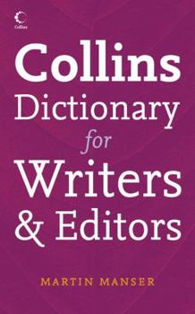 Paperback Collins Dictionary for Writers and Editors Book