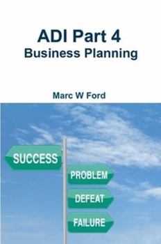 Paperback ADI Part 4 - Business Planning Book