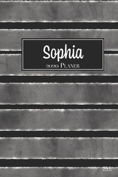 Paperback Sophia 2020 Planer: A5 Minimalistischer Kalender Terminplaner Jahreskalender Terminkalender Taschenkalender mit Wochen?bersicht [German] Book