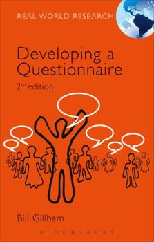 Paperback Developing a Questionnaire Book