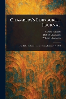 Paperback Chambers's Edinburgh Journal Book