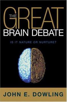 Hardcover The Great Brain Debate: Nature or Nurture? Book