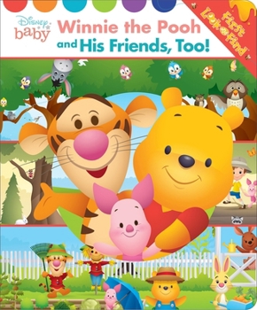 Board book Disney Baby: Winnie the Pooh and His Friends, Too! First Look and Find Book