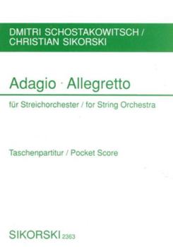 Paperback Adagio and Allegretto: Study Score Book