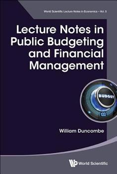 Paperback Lecture Notes in Public Budgeting and Financial Management Book