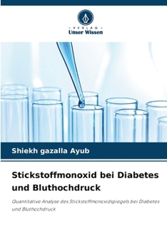 Paperback Stickstoffmonoxid bei Diabetes und Bluthochdruck [German] Book