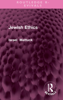Hardcover Jewish Ethics Book