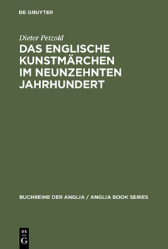 Hardcover Das englische Kunstmärchen im neunzehnten Jahrhundert [German] Book