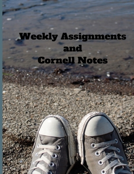 Paperback Weekly Assignments & Cornell Notes: 134 pages for 15 week semester with 10 pages of Cornell Notes Book