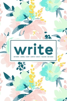 Paperback Write: Notebook Journal Diary Libreta Cahier Taccuino Notizbuch: 110 Pages for Writing, Drawing, Sketching & Organizing: Mint Book