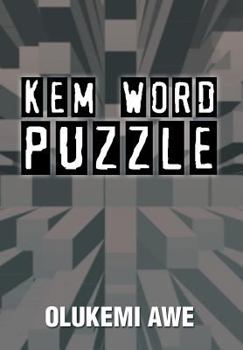 Hardcover Kem-Word Puzzle Book