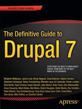 Paperback The Definitive Guide to Drupal 7 Book