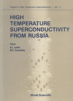 Hardcover High Temperature Superconductivity from Russia Book