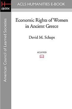 Paperback Economic Rights of Women in Ancient Greece Book