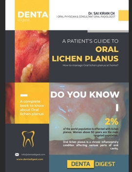 Paperback A patient's guide to Oral Lichen Planus Book