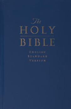 Hardcover The Holy Bible: English Standard Version (Pew and Worship Bible, Navy Blue) Book