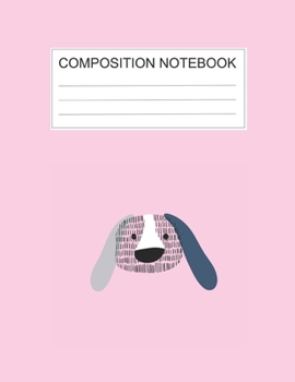 Composition notebook: Ruled (8.5 x 11 in), 110 Pages: Diary Book For Girl, Journal Notebook For Kids, Writing Journal Lined, Cute Pets (8.5 x 11 in), 110 Pages (cute composition pink)