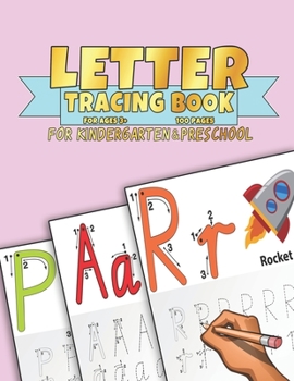 Paperback Letter Tracing Book For Kindergarten And Preschool: Tracing Alphabet Practice for Kids And Toddlers with Pen Control, Line Tracing, Letters and Number Book