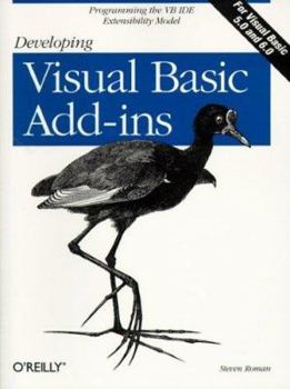 Paperback Developing Visual Basic Add-Ins Book
