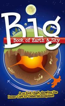 Paperback Big Book of Earth & Sky: A 15 Foot Chart Showing the Inner Core to Outer Atmosphere Book