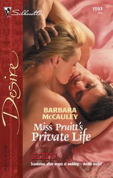 Mass Market Paperback Miss Pruitt's Private Life Book