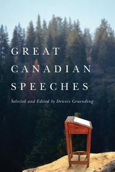 Paperback Great Canadian Speeches Book