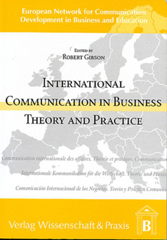 Paperback International Communication in Business: Theory and Practice [German] Book