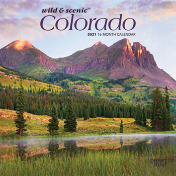 Calendar Colorado Wild & Scenic 2021 Mini 7x7 Book