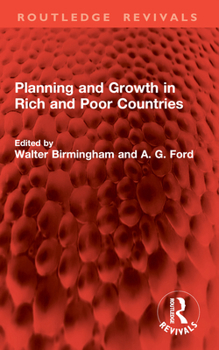Paperback Planning and Growth in Rich and Poor Countries Book