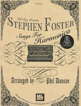 Paperback Stephen Foster Songs for Harmonica Book