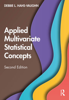 Hardcover Applied Multivariate Statistical Concepts Book