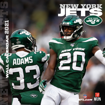 Calendar New York Jets 2021 12x12 Team Wall Calendar Book