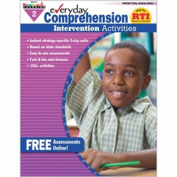 Paperback Everyday Comprehension Intervention Activities Grade 2 Book Teacher Resource Book