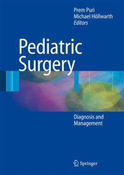 Hardcover Pediatric Surgery: Diagnosis and Management Book