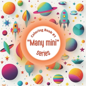 Paperback "Many mini" series Coloring Book #1 Book