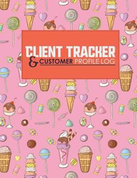 Paperback Client Tracker & Customer Profile Log Book