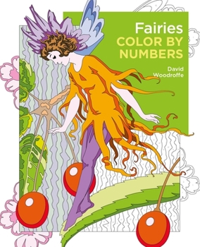 Paperback Fairies Color by Numbers Book