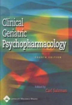 Hardcover Clinical Geriatric Psychopharmacology Book