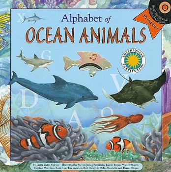 Paperback Alphabet of Ocean Animals Book