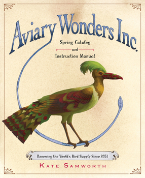 Hardcover Aviary Wonders Inc. Spring Catalog and Instruction Manual Book