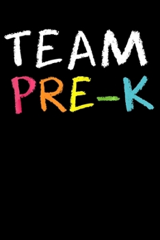 Team Pre-K: Cactus Notebook- 6 x 9 Blank Notebook , notebook journal, Dairy, 100 pages.