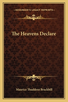 Paperback The Heavens Declare Book