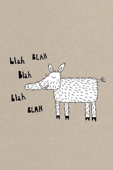 Notes: A Blank Lined Journal with Wild Boar Humor Cover Art