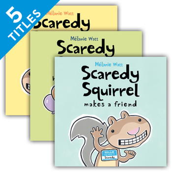 Library Binding Scaredy Squirrel (Set) Book