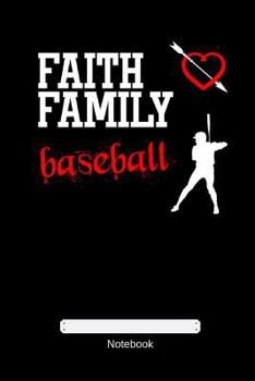 Paperback Faith Family Baseball Book