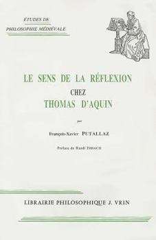 Paperback Le Sens de la Reflexion Chez Thomas d'Aquin [French] Book