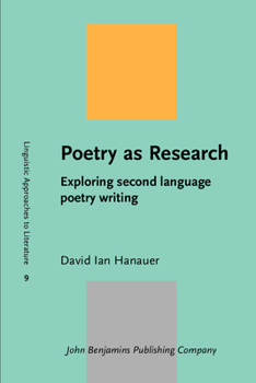 Paperback Poetry as Research: Exploring Second Language Poetry Writing Book